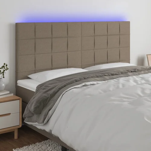 The Living Store led posteljno vzglavje taupe 160x5x118/128 cm blago - led vzglavje, (21438189) The Living Store led posteljno vzglavje taupe 160x5x118/128 cm blago - led vzglavje, (21438189)