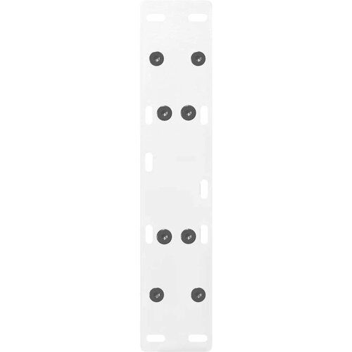 VidaXL Noge za klub stolić A-oblika 2 kom Bijele 30 x (30-31) cm Čelik - Bijela 30 x (30-31) cm 1 Slike