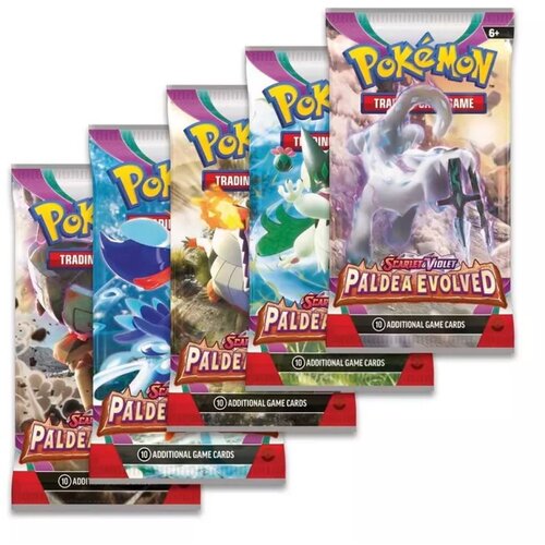 The Pokemon Company pokemon tcg: paldea evolved [SV02] - booster pack Slike