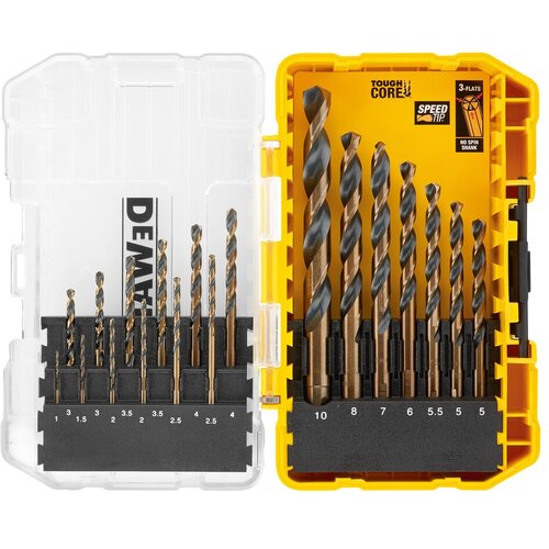 Dewalt DT70728POS Black &amp;amp; Gold set burgija za metal 19 delova &amp;ndash; ToughCase+ (sistem povezivanja kutija X40) Slike
