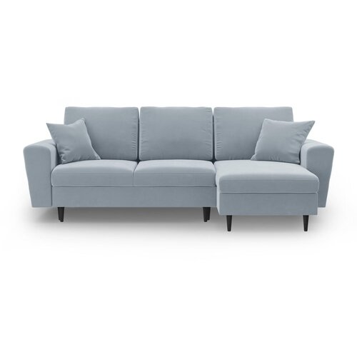 Cosmopolitan Design Svijetlo plava bar&amp;scaron;unasti sklopiva/s prostorom za odlaganje kutna garnitura Kyoto &amp;ndash; Slike