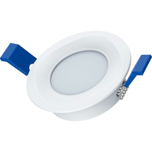 Commel LED panel 3 W, okrugli, ugradna montaža, 3000 K (toplo bijela boja svjetla), 1 x 260 lm, 25.000 h, promjer svjetiljke: 90 mm, promjer otvora za montažu: 75 mm, materijal: PC, 220-240 V~ 50-60 Hz Cijene