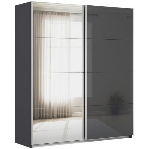 Modern Living Omara Z Drsnimi Vrati Feldkirch, Antracit Cene