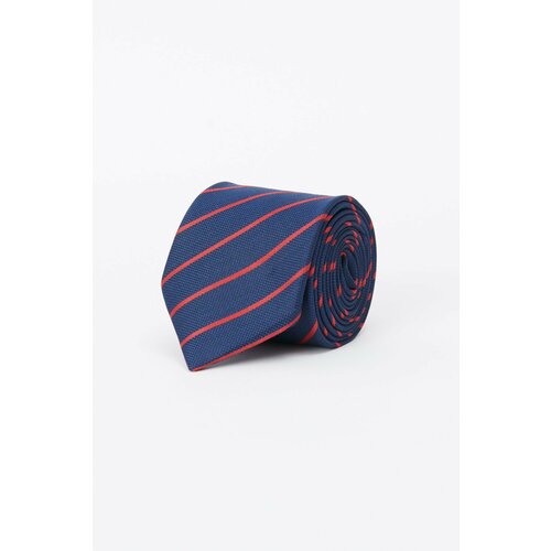 ALTINYILDIZ CLASSICS Men's Navy Blue-Red Patterned Tie Cene
