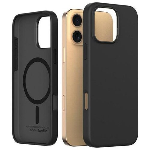 Araree Ovitek Typo Skin M za iPhone 16 Pro Max črne barve, (5000265928) Slike