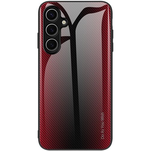 CARBON FIBER Texture maska za Samsung Galaxy S25 - Red Cijene