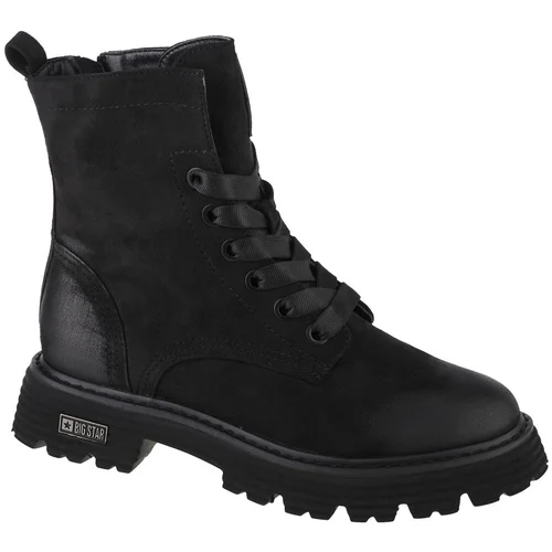 Big Star Hiking Boots Crna