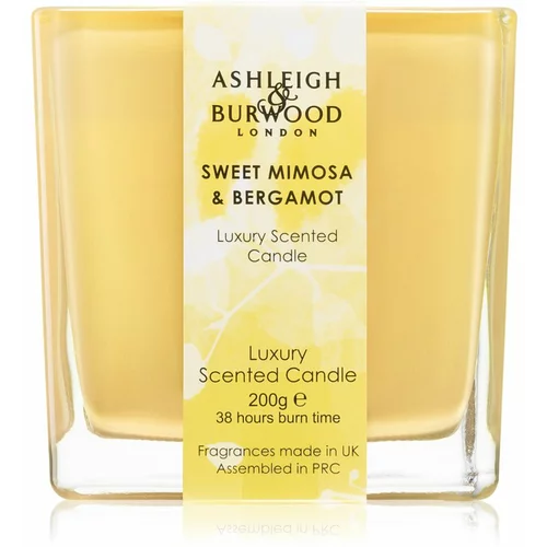 Ashleigh & Burwood London Life in Bloom Sweet Mimosa & Bergamot dišeča sveča 200 g