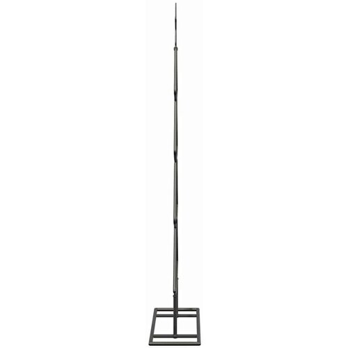 VidaXL Metalna božićna jelka s stalakom Crna 90 cm Čelik Slike