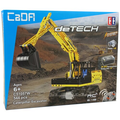 Lean Toys kocke za sestavljanje rc bager set 544 elementov lea Slike