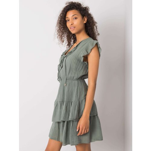 Och Bella Dress-TW-SK-BI-26594.36P-khaki Slike
