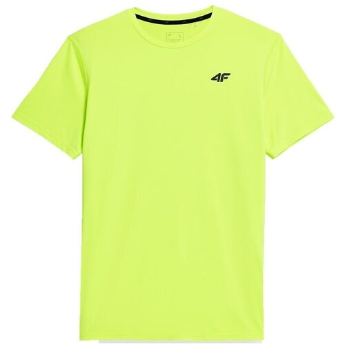 4f Majice s kratkimi rokavi SS23TFTSM25945N Rumena Cene