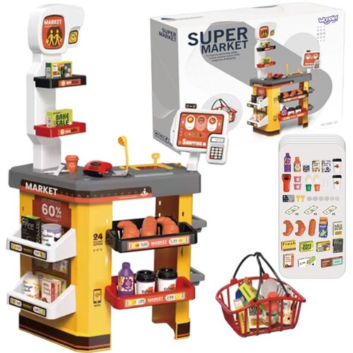 Woopie dječji moderan supermarket, narančasti Cijene