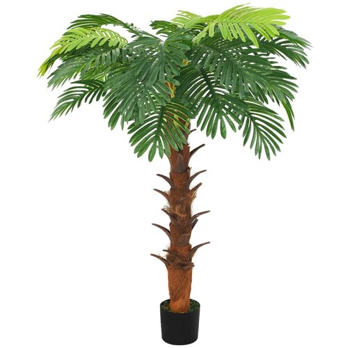 vidaXL umjetna cikas palma s posudom 160 cm zelena Cijene