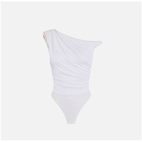 Elisabetta Franchi Majice brez rokavov BO01361E2 Bež Slike