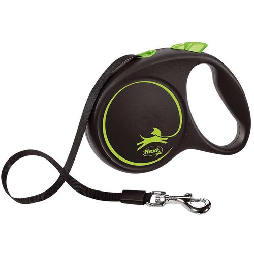 Povodac za pse Flexi BLACK DESIGN 5 m Veličina S Zelena Cijene