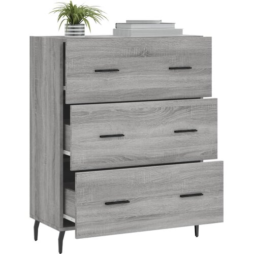  Komoda boja hrasta sonome 69,5 x 34 x 90 cm konstruirano drvo Slike