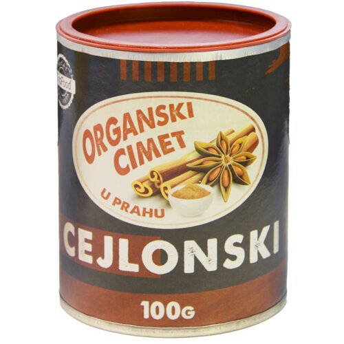 Nepoznato TOP FOOD Cimet u prahu organski cejlonski 100g Cene