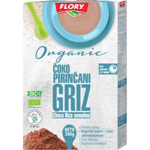 Flory Griz pirinčani organic čoko 300g Cene