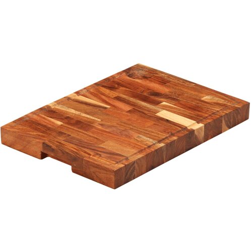 vidaXL Daska za rezanje 42 x 30 x 4 cm od masivnog bagremovog drva Cijene