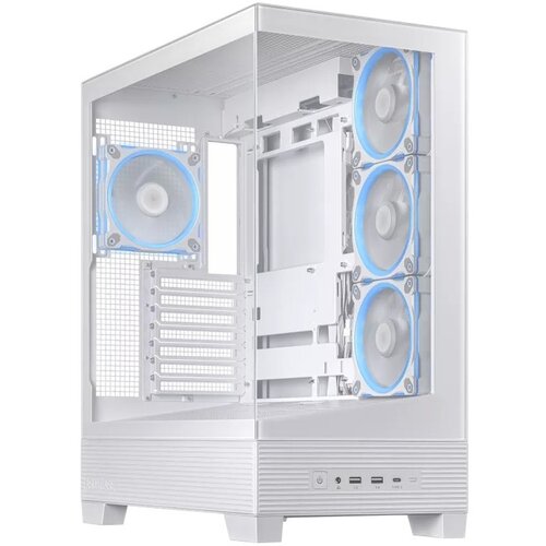 Asus CASE A31 PLUS TG ARGB WHTMid-tower, ATX, 7 Expansion4x ARGB 120mm fans Cijene