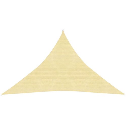  Jedro za za&amp;scaron;titu od sunca 160 g/m&amp;sup2; bež 4 x 4 x 5 8 m HDPE Slike