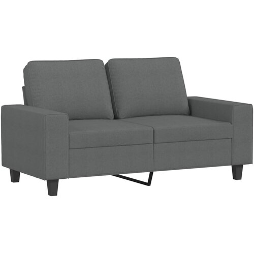  2-dijelni set sofa tamnosivi od tkanine Slike