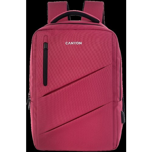 Canyon BPE-5 Laptop backpack for 15.6 inch Product spec/sizemm: 400MM x300MM x 120MM+60MM Red EXTERIOR Slike