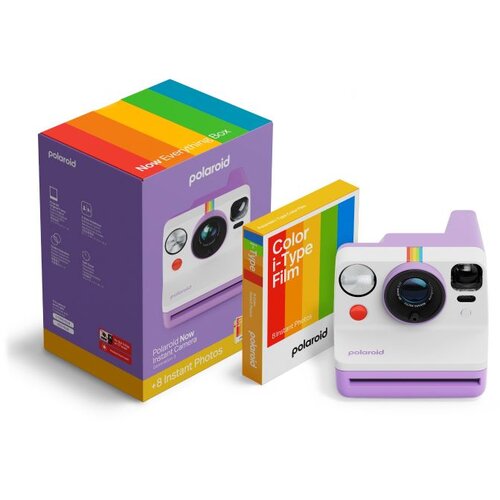Polaroid NOW EVERYTHING BOX 3 vijoličen fotoaparat + 8 fotografij, (21832677) Cene