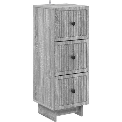  Ormar s ladicama Siva sonoma 33 x 34,5 x 90 cm Cijene