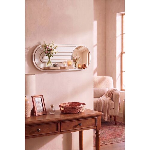 Hanah home zidna polica Artmtkwll8-White, 70 cm, bela Cene