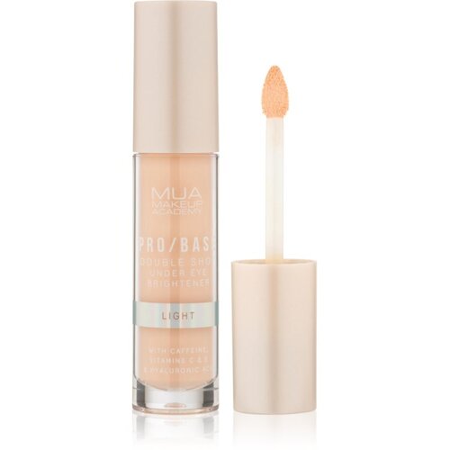MUA Makeup Academy PRO/BASE Double Shot posvjetljivač za područje oko očiju s kofeinom nijansa Light 5 ml Cene