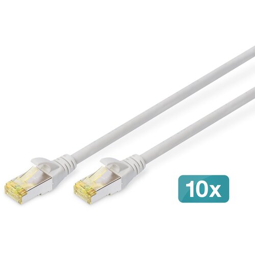 Digitus CAT 6A S /FTP patch cable, 10 pieces Slike