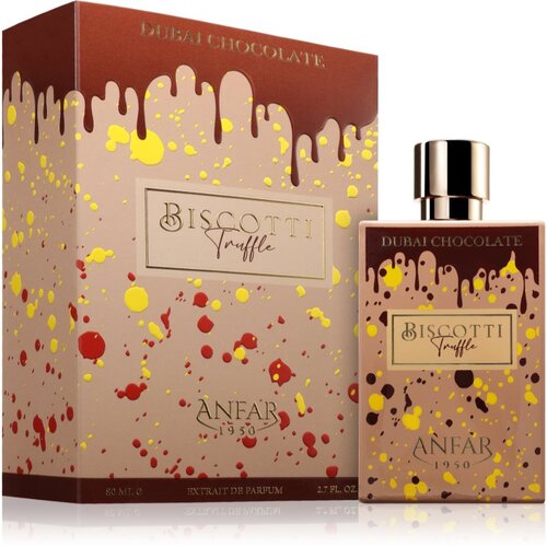 Anfar Dubai Chocolate Biscotti Truffle parfumski ekstrakt uniseks 80 ml Slike