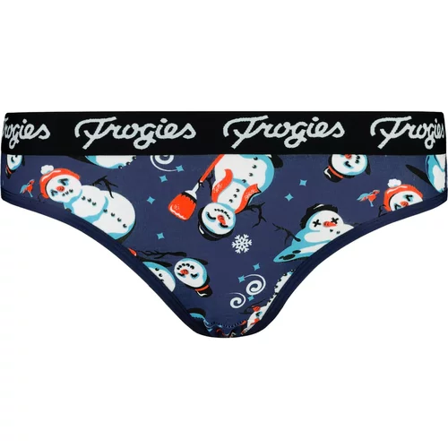 Frogies women's panties snowmen christmas - frogies