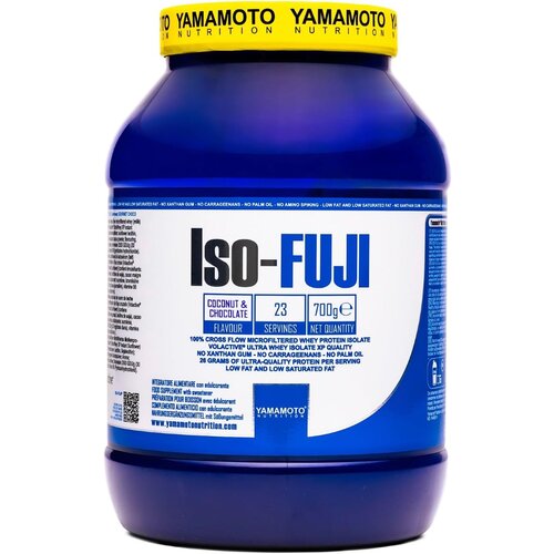 Yamamoto nutrition iso-fuji &amp;ndash; izolat proteina surutke visoke čistoće - vanila 2kg Slike