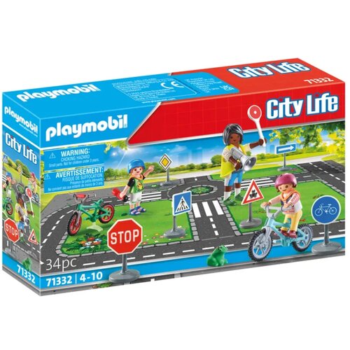 Playmobil 71332 - City Life - Fahrradparcours - 1 k. Slike