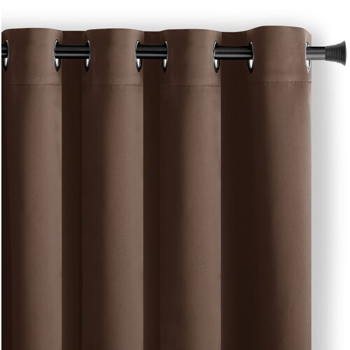 Restilo Rjava zatemnitvena zavesa 140x175 cm &amp;ndash; Slike
