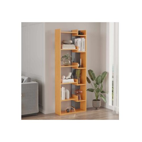Hanah home Polica za knjige Palermo Natural Anthracite Cene
