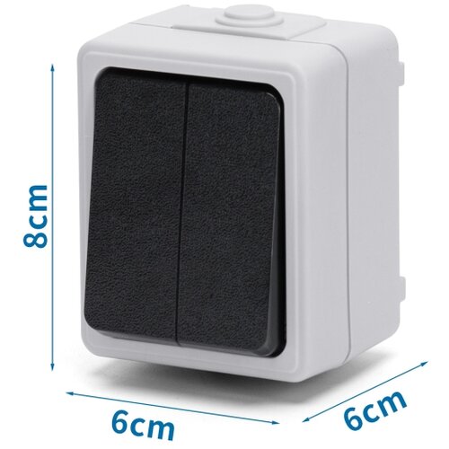 Aigostar Kućni serijski prekidač 250V/10A IP54 Slike