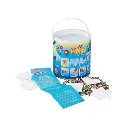 HAMA beads hama midi - koralde in podloge v &amp;scaron;katli - 20.000 kosov Slike