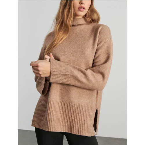 Sinsay ženski pulover s uspravnim ovratnikom 4673F-80X