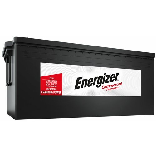 Energizer Commercial Premium 225 Ah Levo akumulator Slike