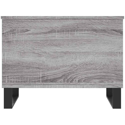  Stolić za kavu boja hrasta 60 x 44,5 x 45 cm konstruirano drvo Siva Slike