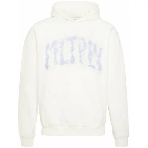 Multiply Apparel Sweater majica svijetloplava / bijela