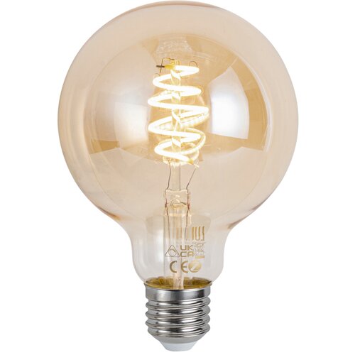 LUUMR Pametna LED žarnica E27 z možnostjo zatemnitve G95 4,9W 320LM 2500K Slike