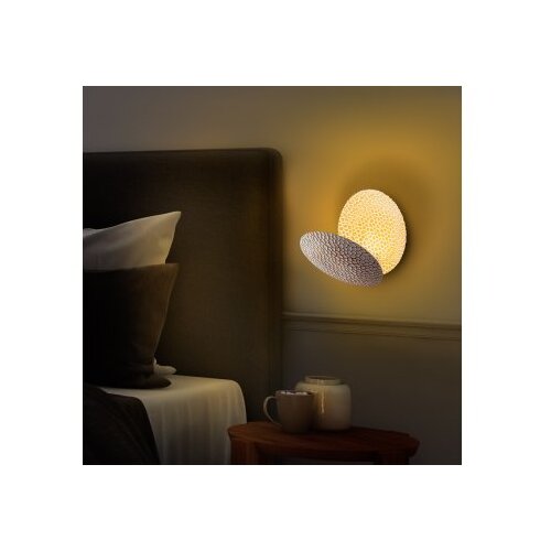 Opviq Bela/v zlati barvi LED stenska svetilka &amp;oslash; 21 cm Yosma &amp;ndash; Slike