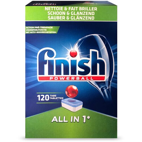 Finish all in one 120 tabs Cene