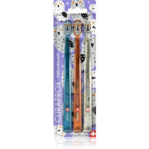 Curaprox CS 5460 Owl Edition zobne &amp;scaron;četke ultra soft 3 kos Slike