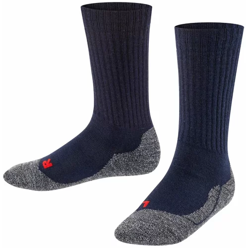 Falke Športne nogavice 'Active Warm' nočno modra / pegasto siva / rdeča